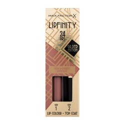 Max Factor - Lipfinity 24HRS Lip Colour Golden Edition - Dlouhotrvající rtěnka s balzámem 4,2 g