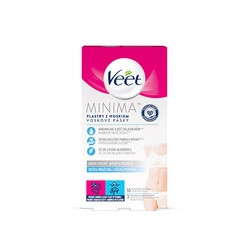 Veet - Hypoallergenic bikini and underarm wax strips Minimum 16 pcs